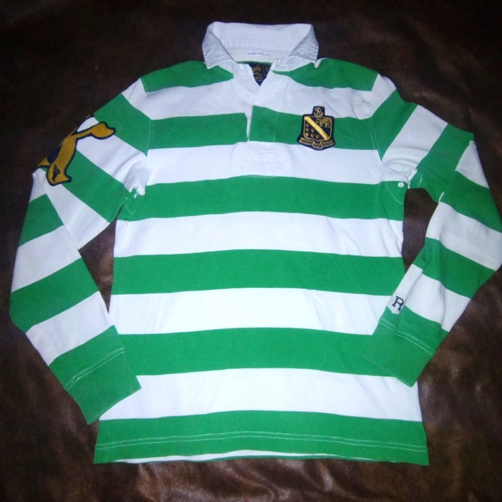 🔥Vtg Rugby Ralph Lauren Rugby Polo